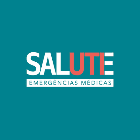 Logo da Salute Emergências Médicas, parceira de suporte de emergência da CL Cuidados